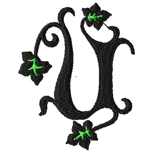 Leafy Alphabet Set