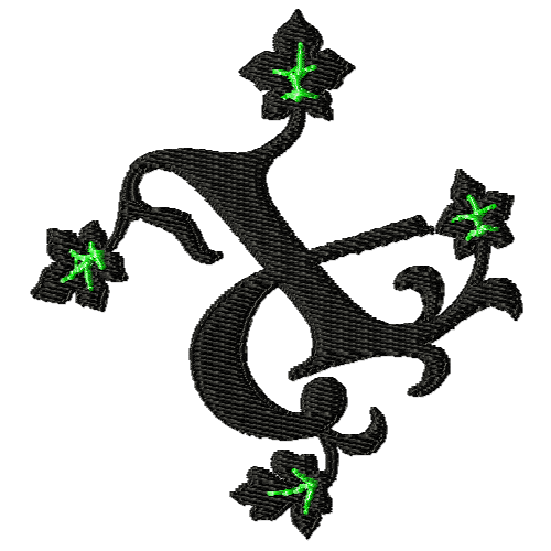 Leafy Alphabet Set