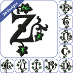 Leafy Alphabet Set