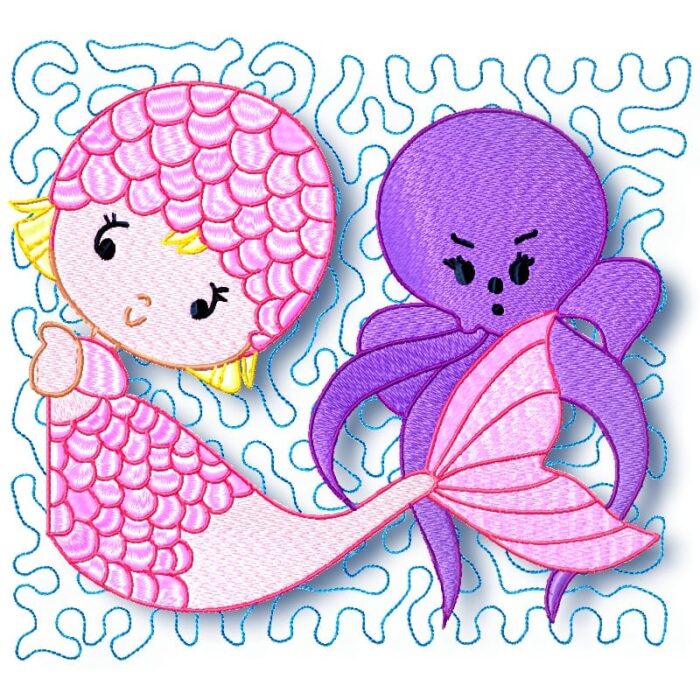 Little Mermaid Blocks