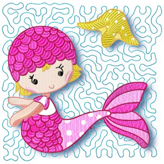 Little Mermaid Blocks