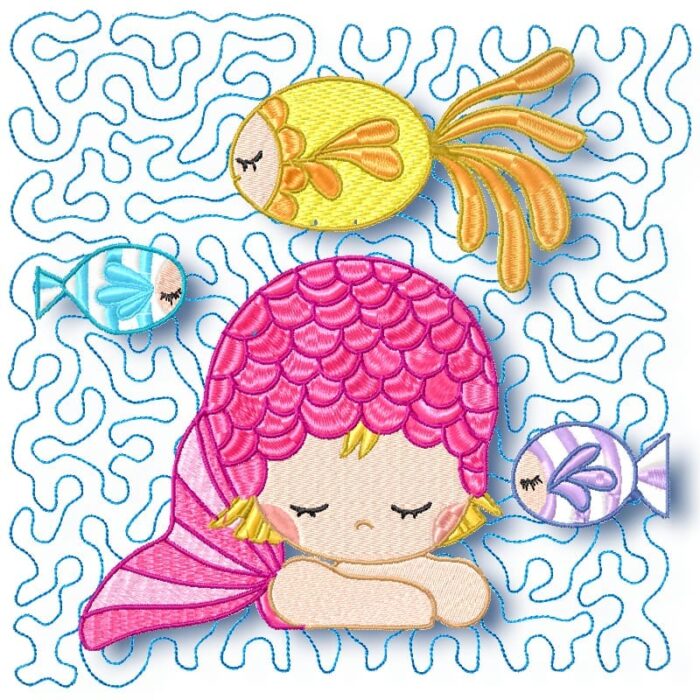 Little Mermaid Blocks