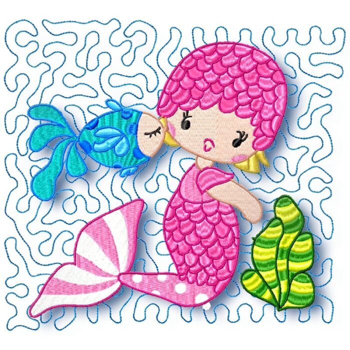 Little Mermaid Blocks
