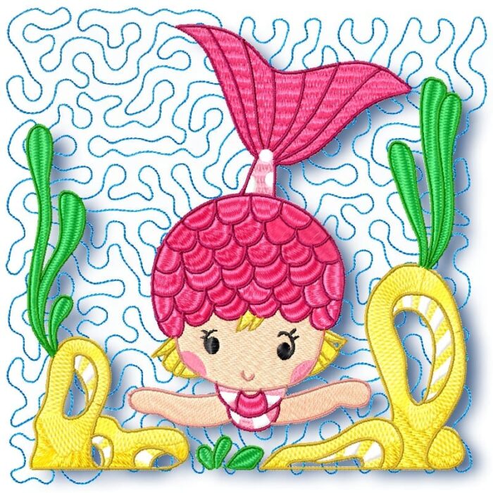 Little Mermaid Blocks