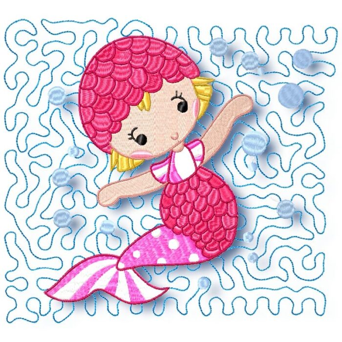 Little Mermaid Blocks