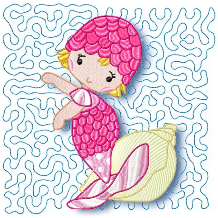 Little Mermaid Blocks