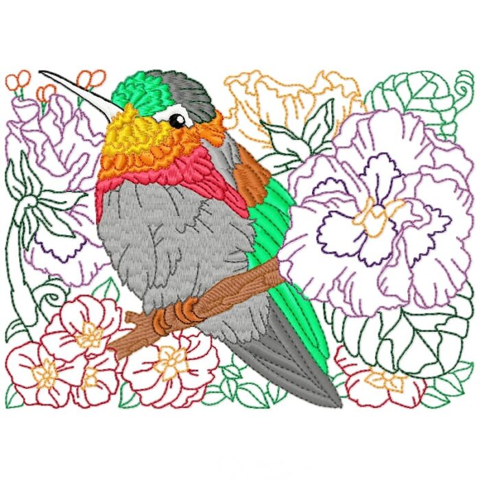 Birds Linework 3