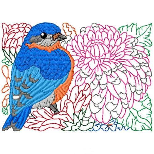 Birds With Linework 3