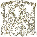 Nativity Scenes Linework