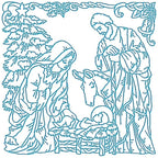 Nativity Scenes Linework