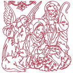 Nativity Scenes Linework