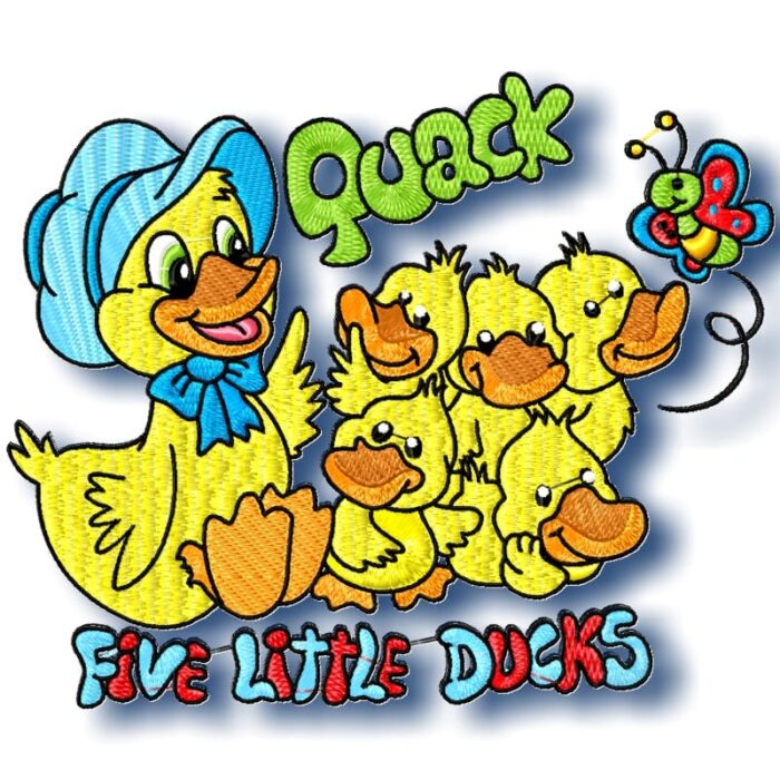 Nursery Rhyme World machine embroidery