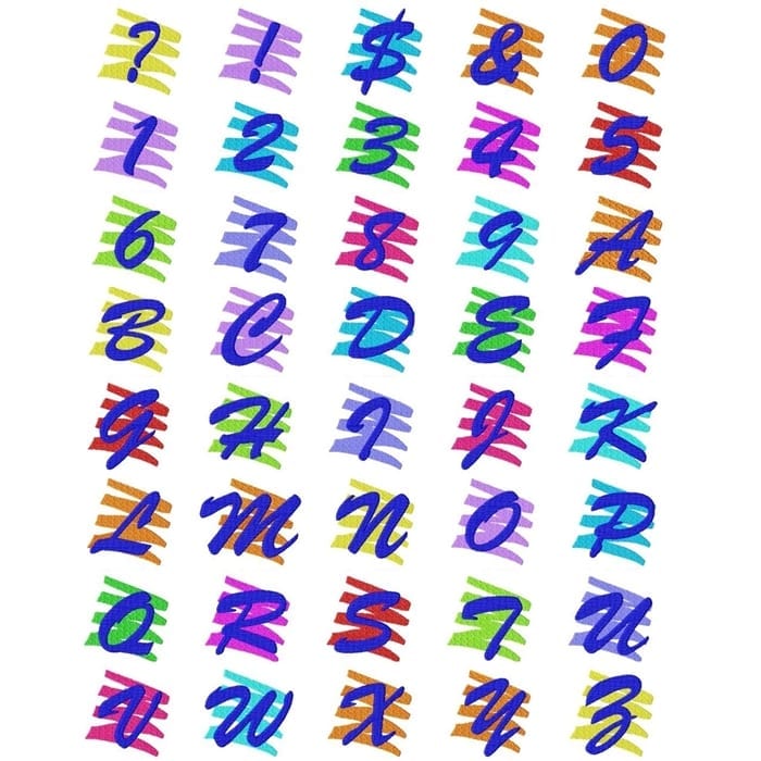 Scratch Alphabet