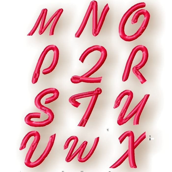 Swerve Alphabet