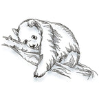 Panda Line Work Set