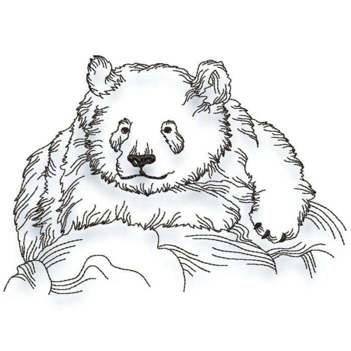 Panda Line Work Set