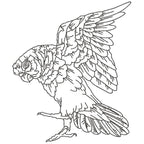 Parrots Line Work Two
