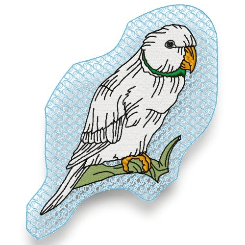 Parrots Outline Set