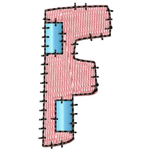 Patch Work Alphabet