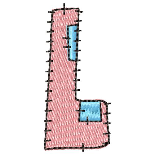 Patch Work Alphabet