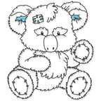 Patched Blue Koala Bear