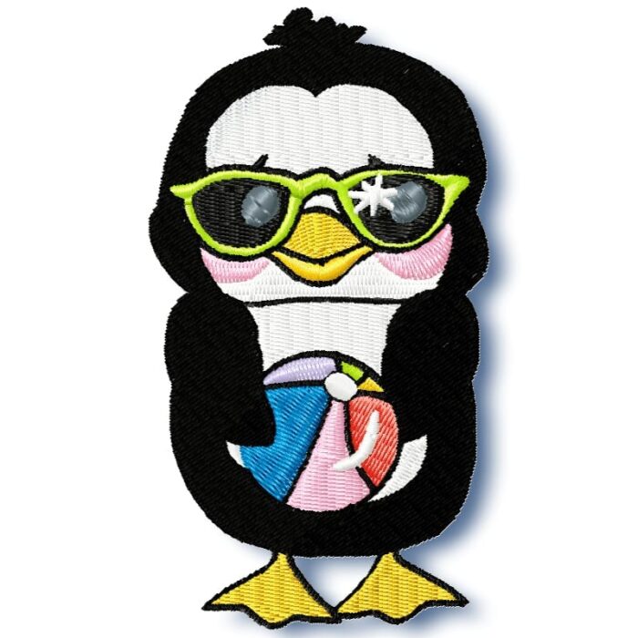 Penguins At The Beach