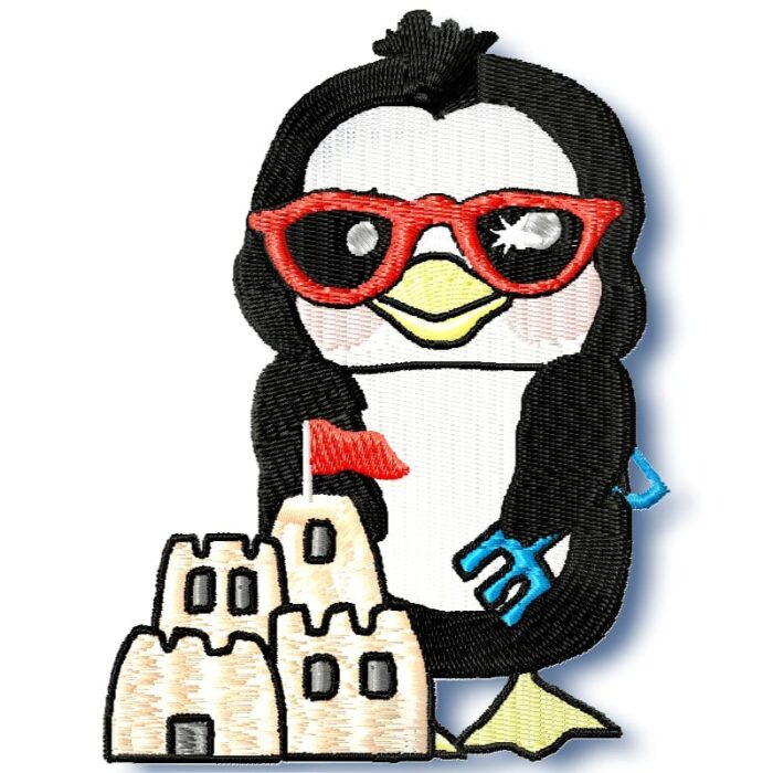 Penguins At The Beach