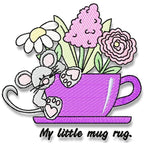 Quilt Mug Rug Sayings