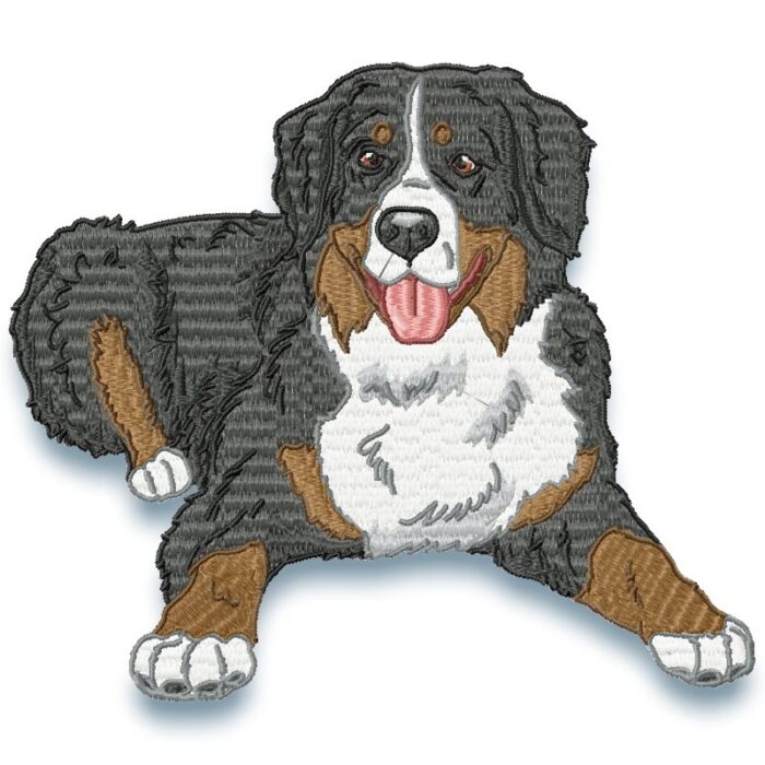 Realistic Bernese Mountain Dog