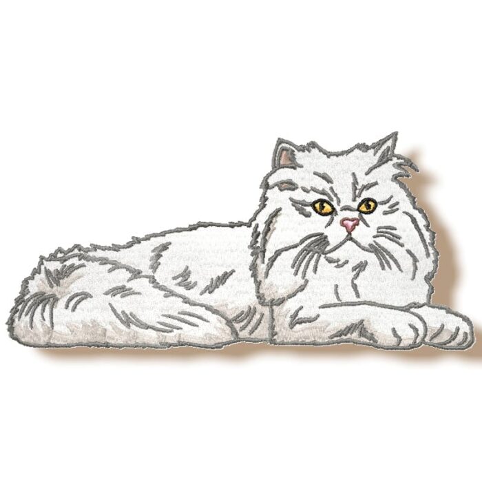 Realistic Persian Cat