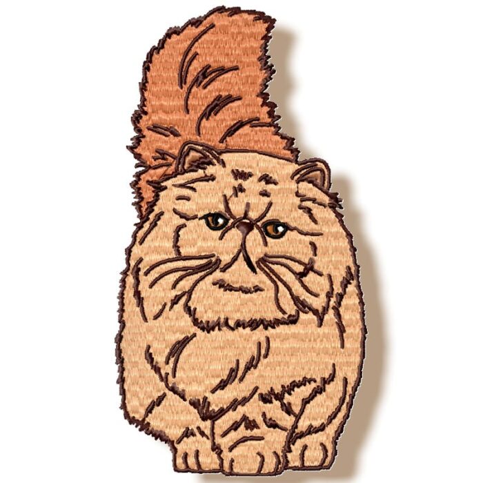Realistic Persian Cat