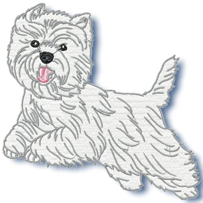 West Highland Terrier  Realistic 