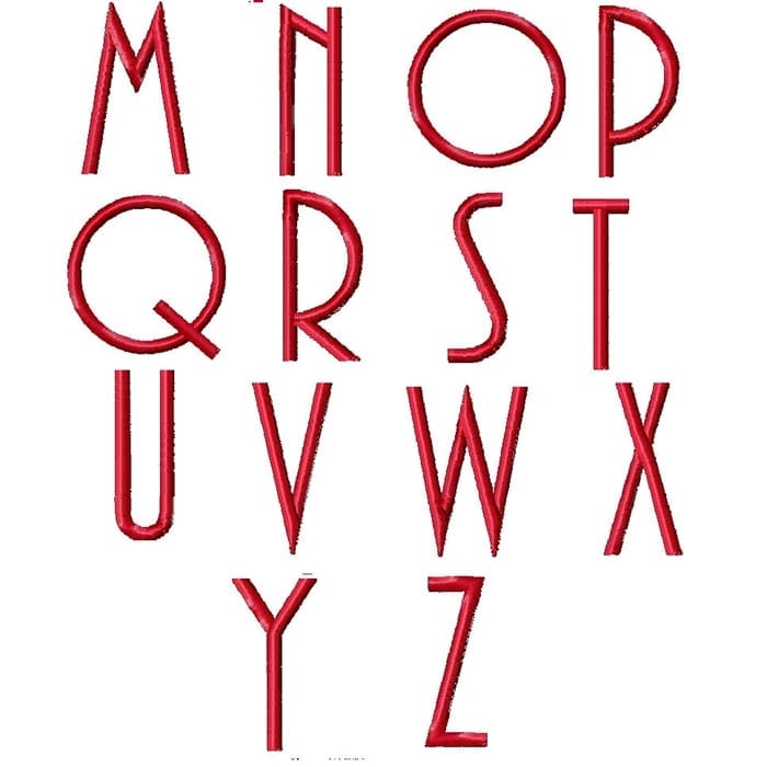 Skinny Alphabet