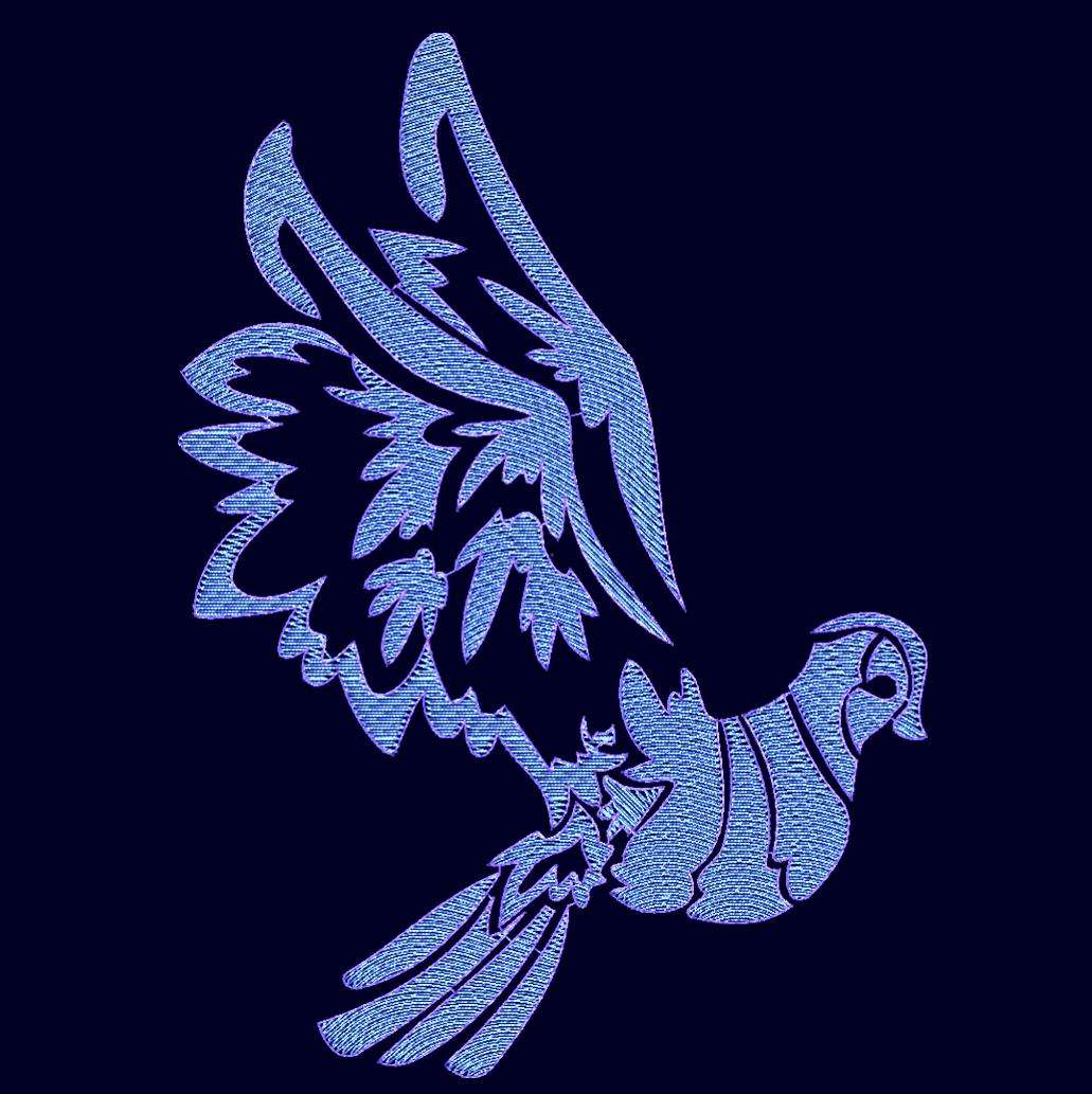 Silhouette Doves
