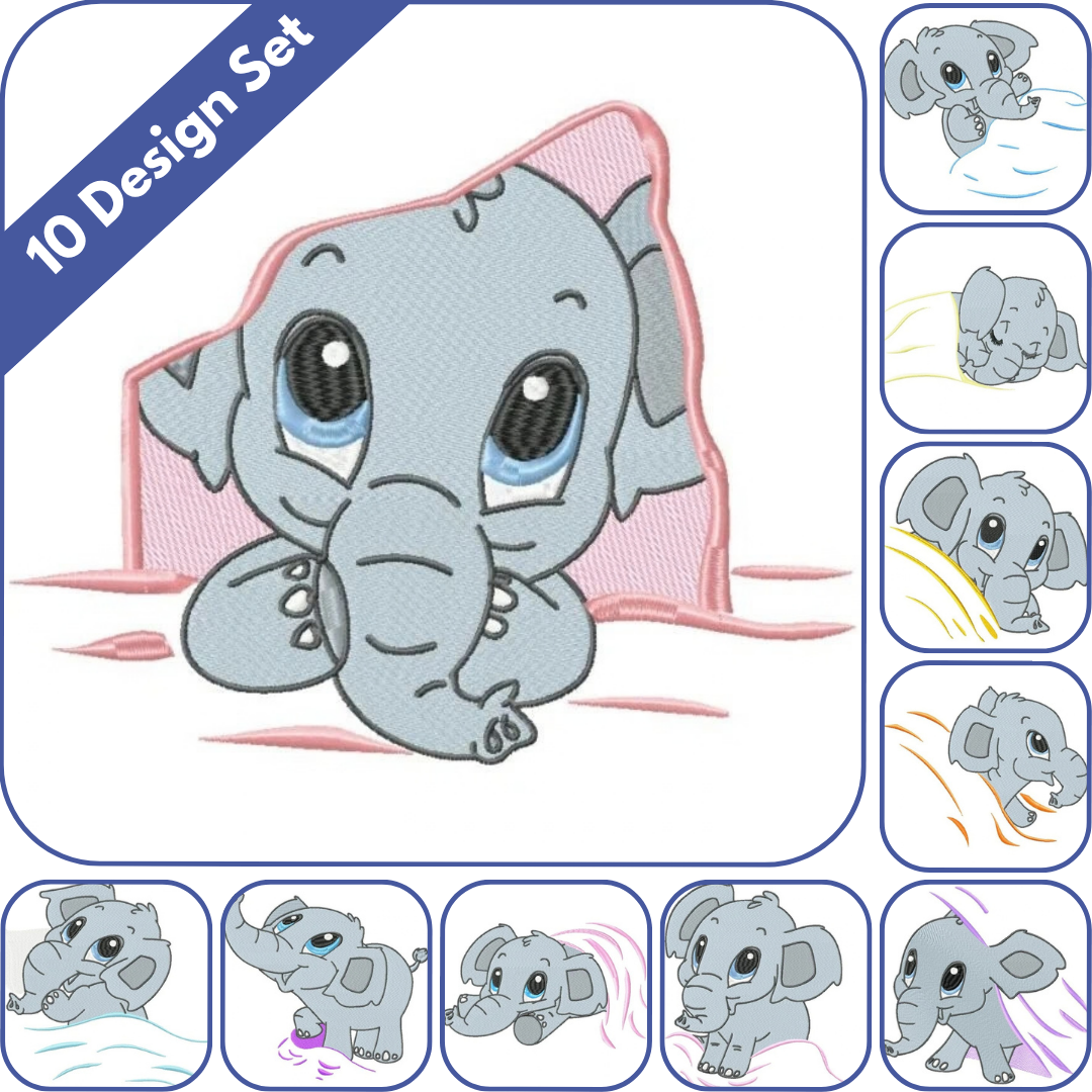 Snuggles The Elephant Set