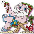 South Pole Santa
