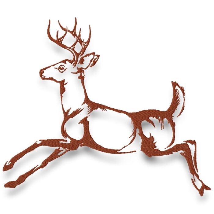 Striking Deer