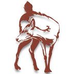 Striking Deer