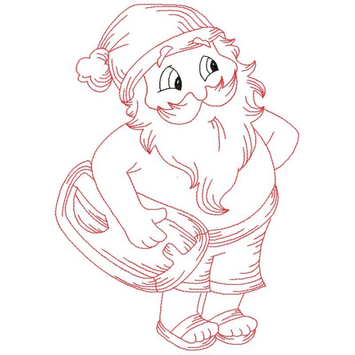 AUSTRALIAN Summer Santa