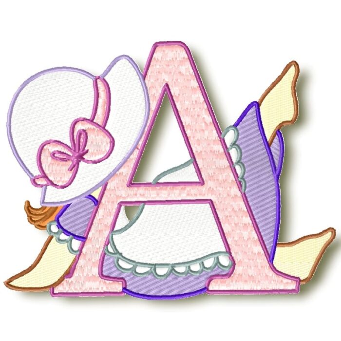 Sunbonnet Alphabet