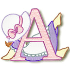 Sunbonnet Alphabet