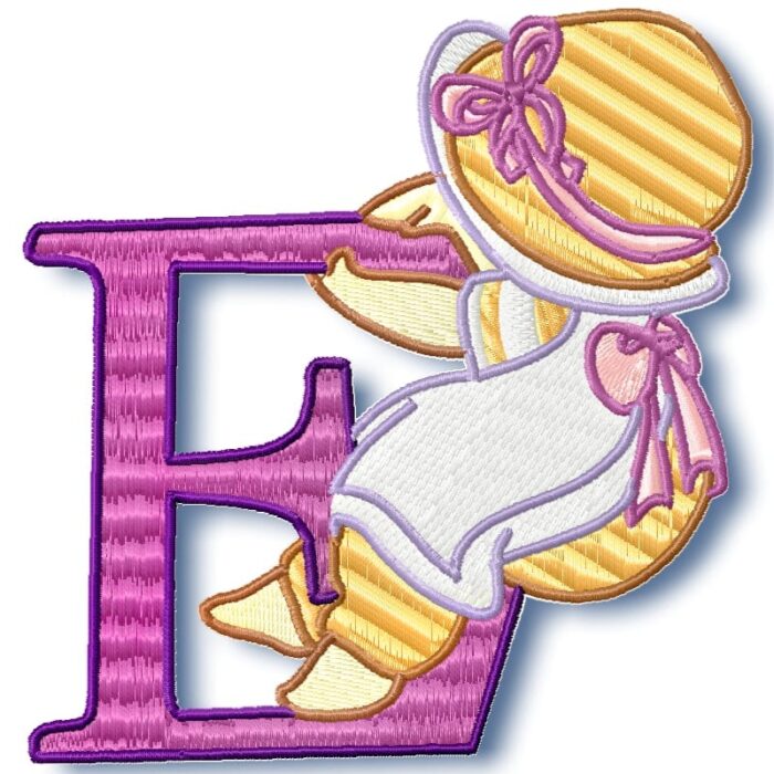 Sunbonnet Alphabet