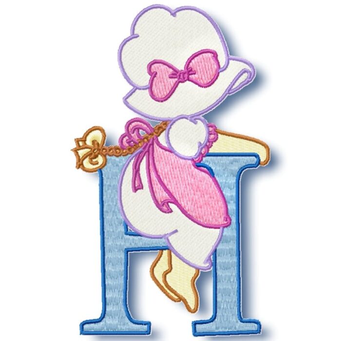 Sunbonnet Alphabet