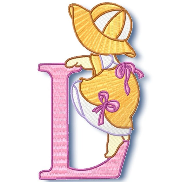 Sunbonnet Alphabet