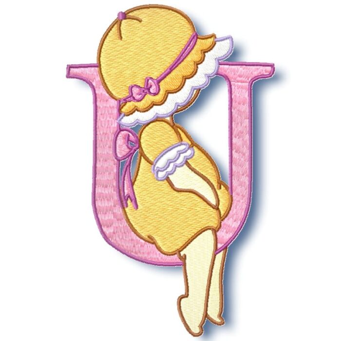 Sunbonnet Alphabet