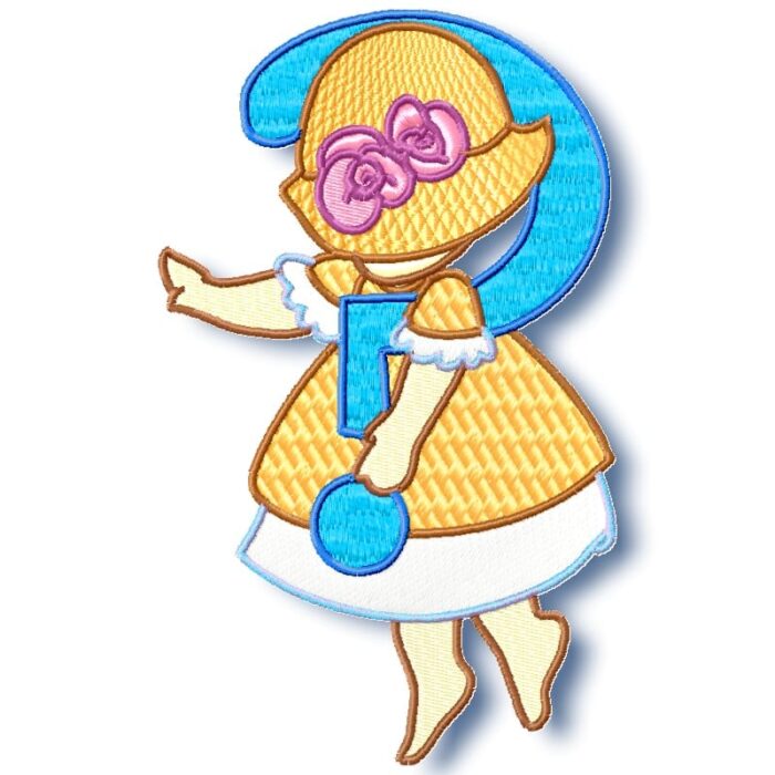 Sunbonnet Alphabet