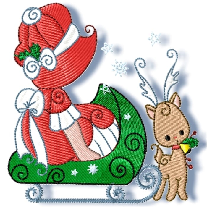 Sunbonnet Christmas