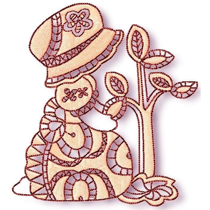 Sunbonnet Garden Time