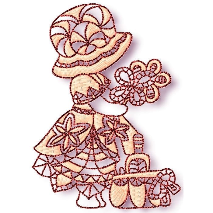 Sunbonnet Garden Time
