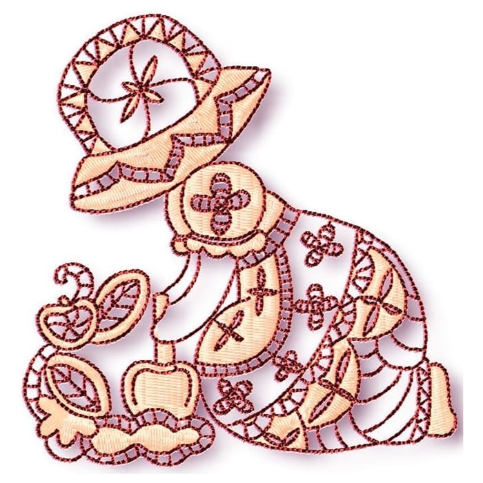 Sunbonnet Garden Time